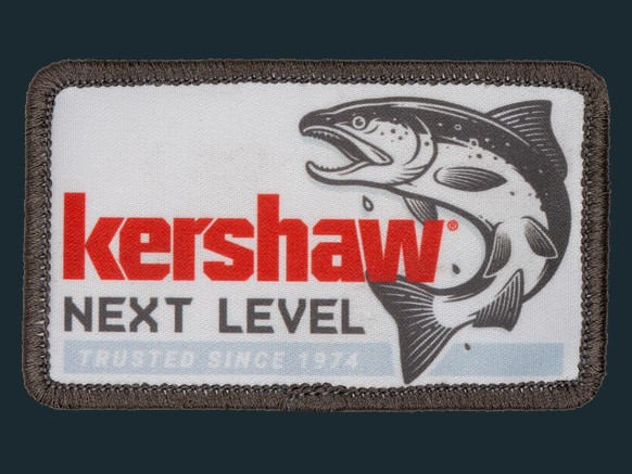 Kershaw Next Level Fishing Woven Patch KERPATCHTROUT