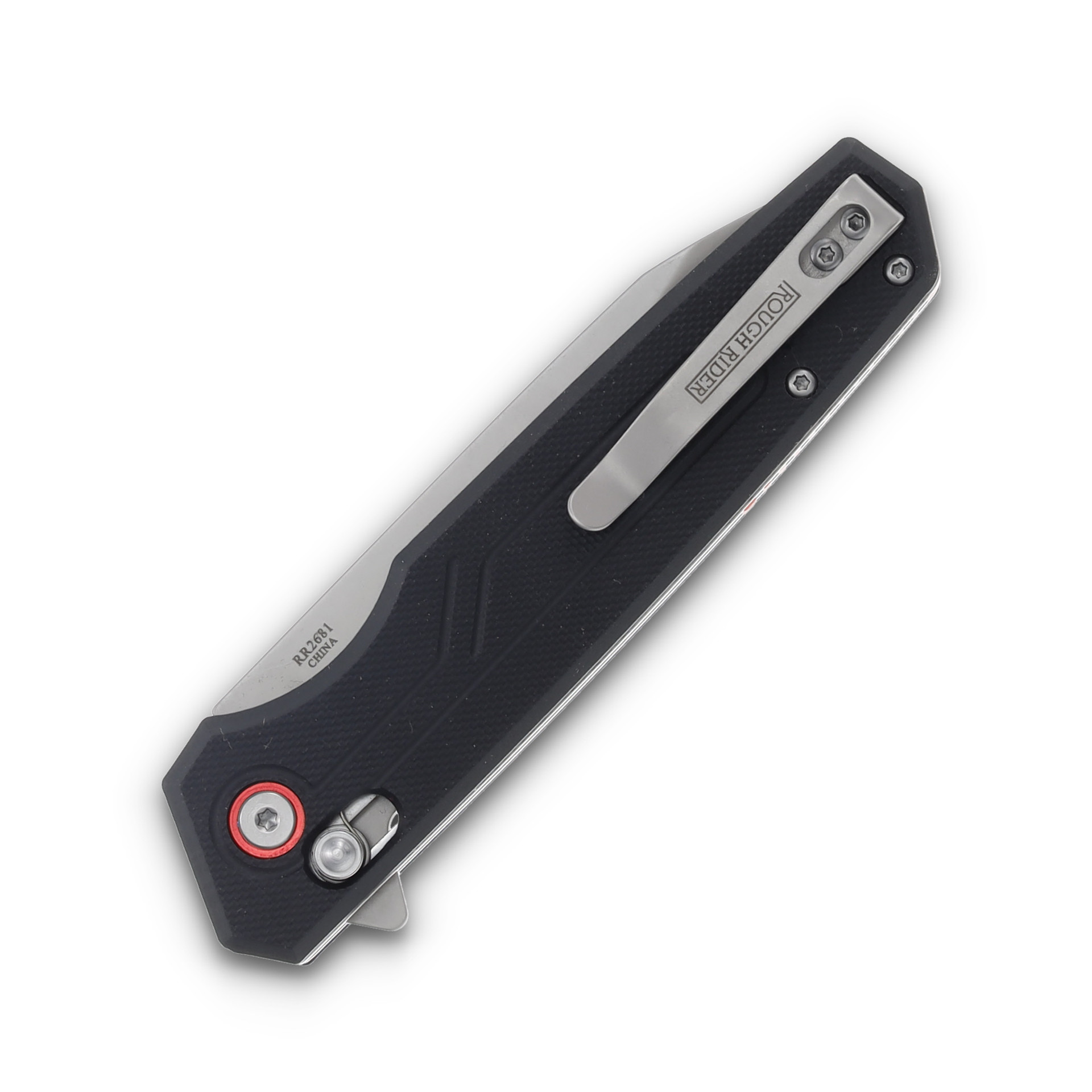 RR2681 Rough Rider Ball Bearing Axis Lock Black G10 RR2681 - Smoky ...