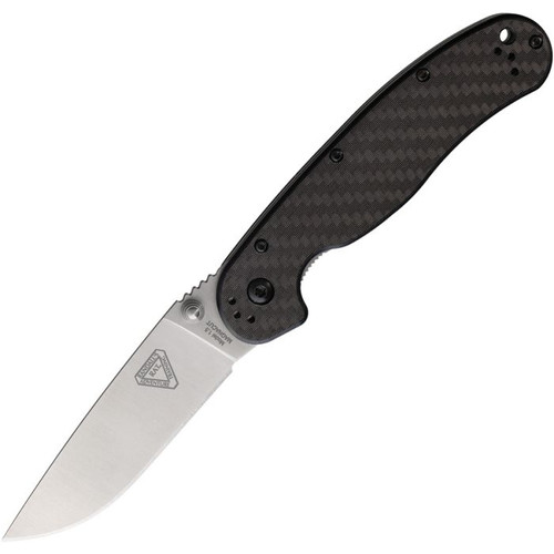 Ontario Rat 1.5 Linerlock Folding Knife Magnacut/Carbon Fiber ON8884