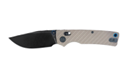 Vosteed Porcupine Modswap Folder Black Stonewash 154CM Blade Sand G10 Handle
