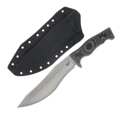 Work Tuff Gear Lil Evil Fighter Gen 2 L Fixed Blade Jungle Camo Handle K329 Blade K329-SJCB