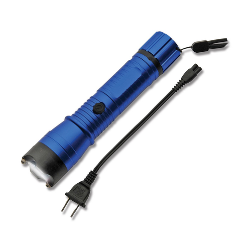 Kwik Force Flashfire Blue Stun Gun and Flashlight