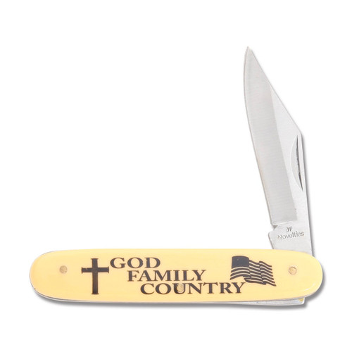 Frost Words of Faith Knife God Family Country FRN122