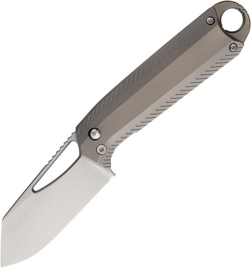 Ketuo Ventr V4 Brown Titanium Button Linerlock with Safety Switch