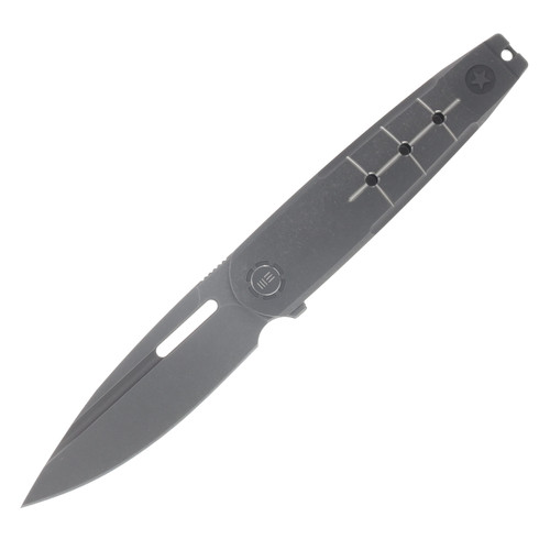 WE Knife Co Hull Gray Titanium Flipper Nested Liner Lock Knife WE24046-2