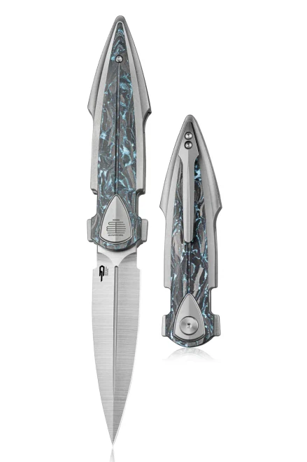 Bestech Ika Tashi Bharucha Integral Dagger | Blue Marble CF M390