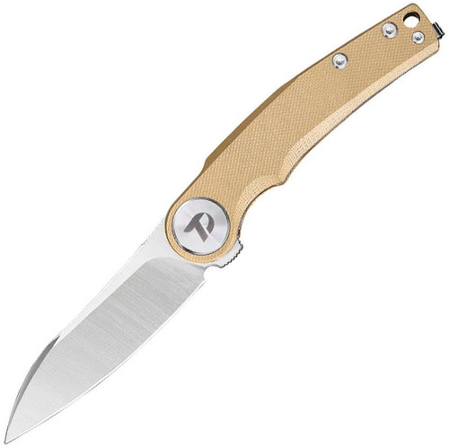 Dreamtech Linerlock Folder Desert Tan G10 DTK3618GD