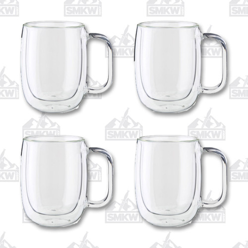 Henckels Sorrento Plus Glass Coffee Mugs