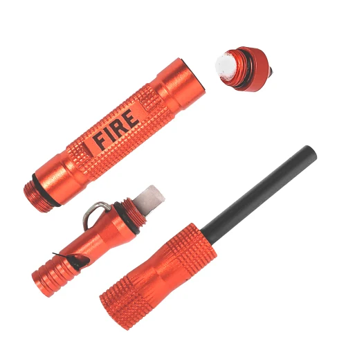 Lucky Jack Orange Emergency Fire Starter Multi-Tool 