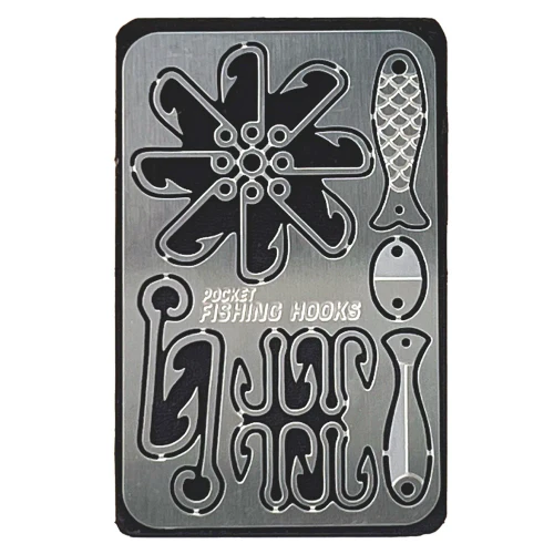Lucky Jack Fishing Hooks Adventure Card Tackle Kit