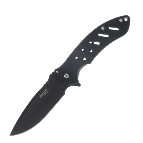 Bear Edge 513 Large Framelock Folding Knife Blackout Stainless BR71513