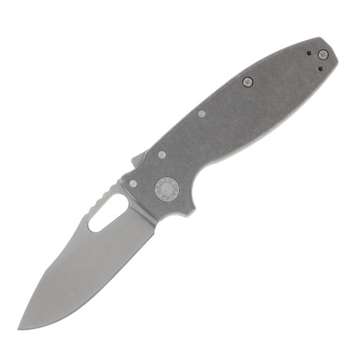 Demko Knives Shark-A-Tac Shark-Lock Knife | Smooth Ti Standoff SHRKATAC-TI-SO