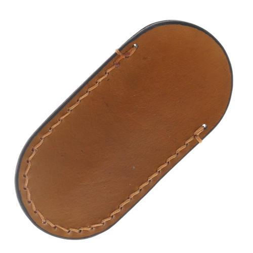 Lancelot Leather Slip For ABW Brown With Tan Thread LLABWSLIPTANTHREAD