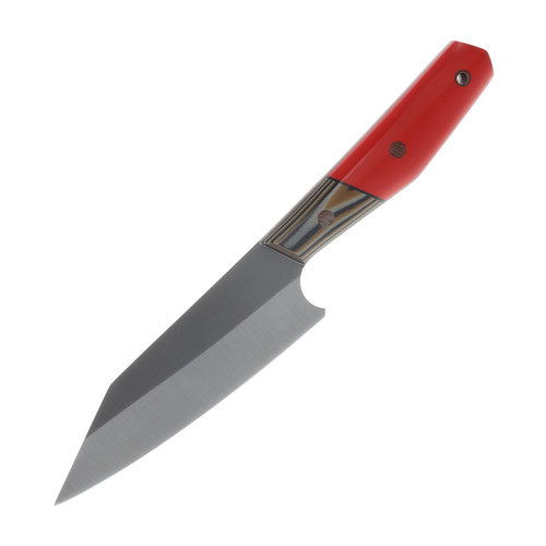 Red Crow Knife and Tool Nitro V Petty Fixed Blade W/Red-Layered Segmented RCPRLS