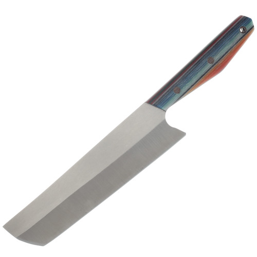 Red Crow Knife and Tool Nitro V Nakiri Fixed Blade W/ Mexican Blanket G-Carta RCNMBGC