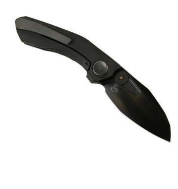 Reate VK-Frok Satin Black DLC Elmax Titanium Black PVD Handle REVK-FROK4