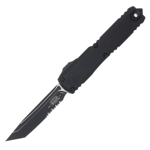 Microtech Ultratech Gen IV Partially Serrated Blackout T/E AUMT112342T