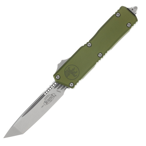 Microtech Scarab II Gen III Executive Tanto Stonewash Standard OD Green
