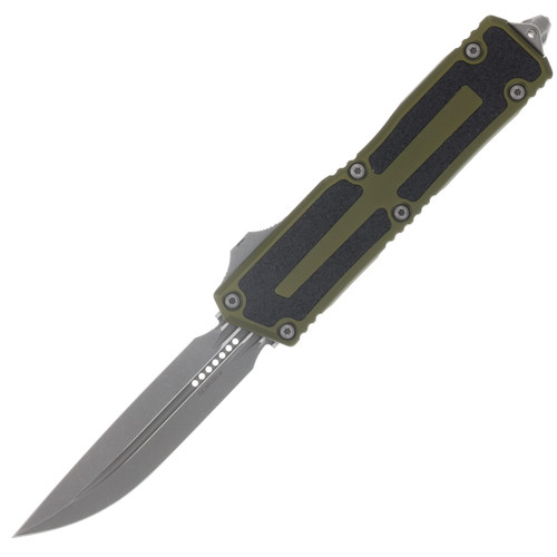 Microtech Scarab II Gen III D/E-S Auto Apocalyptic Standard OD Green AUMT118010APOD