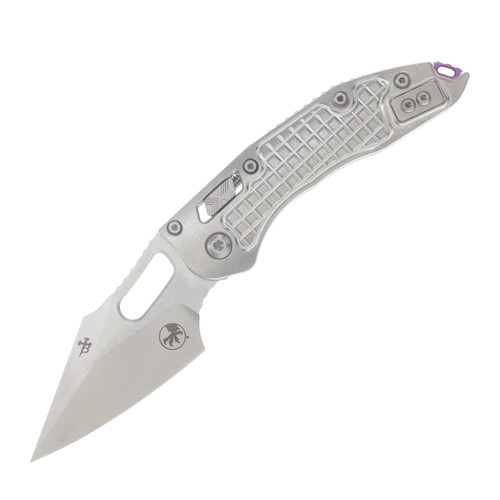 Microtech Stitch RAM-LOK MS STD Folder STNWSH-STNWSH Frag 6AL4V TI W/Purple AUMT169RL10FRMS3