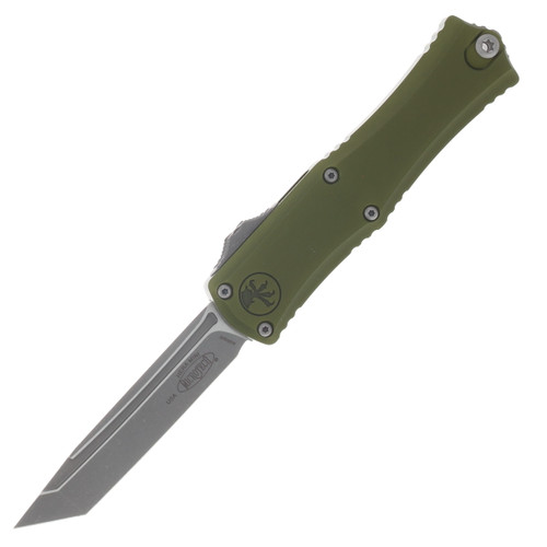 Microtech Hera II Mini OTF Auto T/E Apocalyptic Standard OD Green Aluminum AUMT1704M10APOD