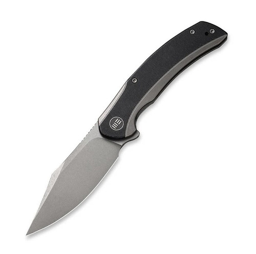 WE Knife Snick Framelock Folding Knife 20CV/Titanium and Black G-10 WKC19022F1