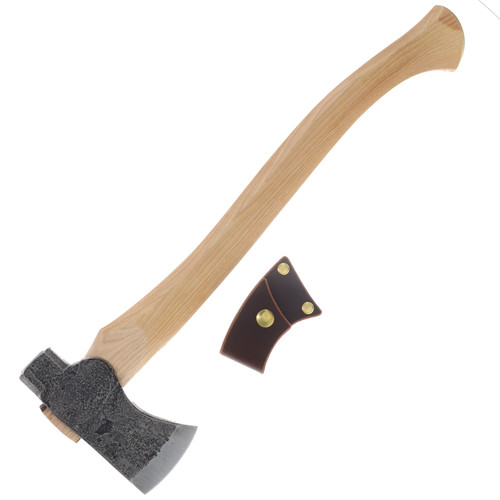 Hoffman Blacksmithing Trapper Hatchet 19" Octagonal Handle Standard End HOFTH19OCTS