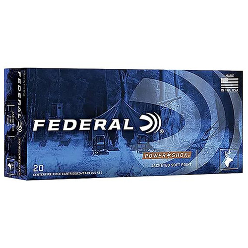 Federal Power Shok 400 Legend JSP 210gr Hunting Ammo 20rd Box