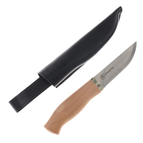 Brusletto Bruslettokniven Fixed Blade Oiled Mountain Birch Handle 1.4116 Blade BRU10102