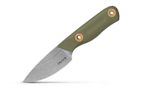 Olive Knives Venari Fixed Blade Olive Green G10 Handle Elmax Blade RH Kydex Sheath VNRB-G10ODG-EL-KRH