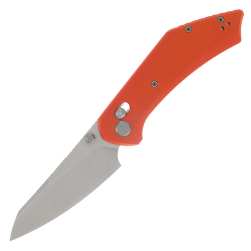 GEO Knife Maciej Torbé DIVID Axis Lock Folding Knife SW M390 Blade Orange G10 Handle  GEO2507H