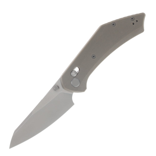 GEO Knife Maciej Torbé DIVID Axis Lock Folding Knife SW M390 Blade Khaki G10 Handle GEO2507J
