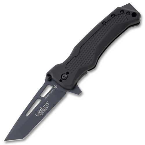 Camillus GB-8 Linerlock Folding Knife Black