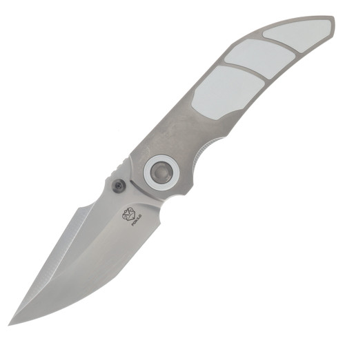 Poikilo Blade x Christensen Knifeworks Casque Folder Standard PSW White 3P POIBCKCASQSPSWW3