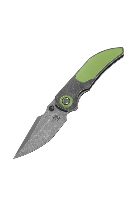 Poikilo Blade x Christensen Knifeworks Casque Folder Standard DSW Green 1P POIBCKCASQSDSWG1