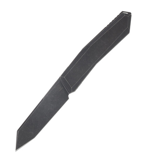 Poikilo Blade Prism Large Standard DSW Folding Knife TI Handle M398 Blade POIBPRISMLGSDSW