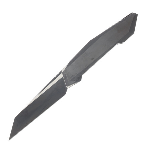 Poikilo Blade Prism Small Standard DLC Folding Knife TI Handle M398 Blade POIBPRISMSMSDLC