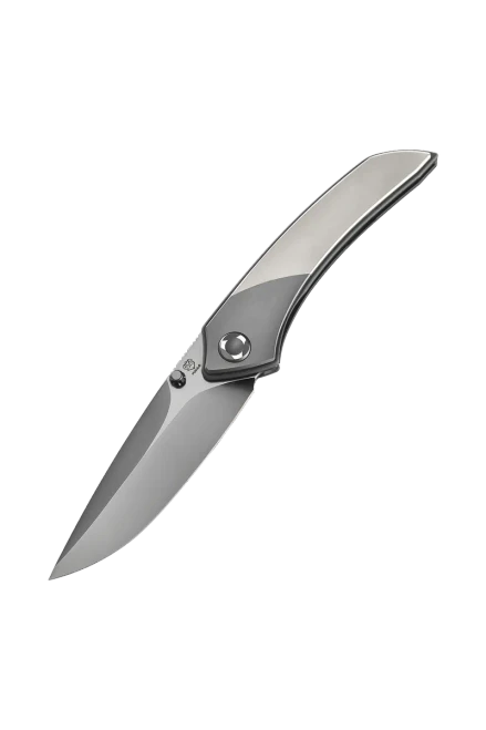Poikilo Blade Tuna Mini DLC Folding Knife TI Handle M398 Blade