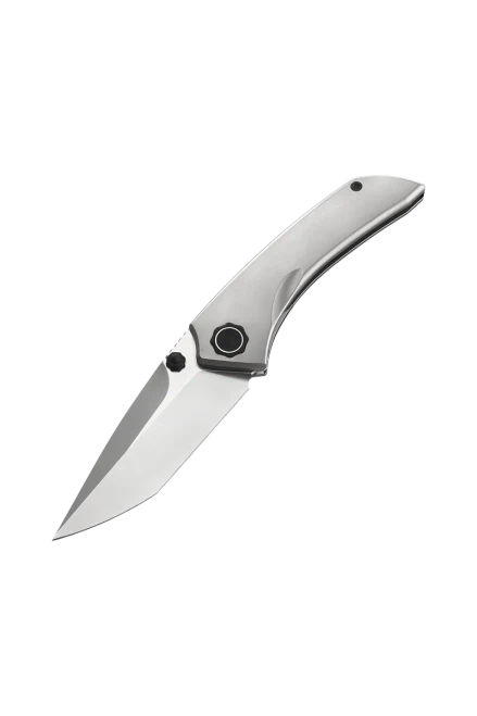 Poikilo Blade Tuna Standard PSW Folding Knife TI Handle M398 Blade