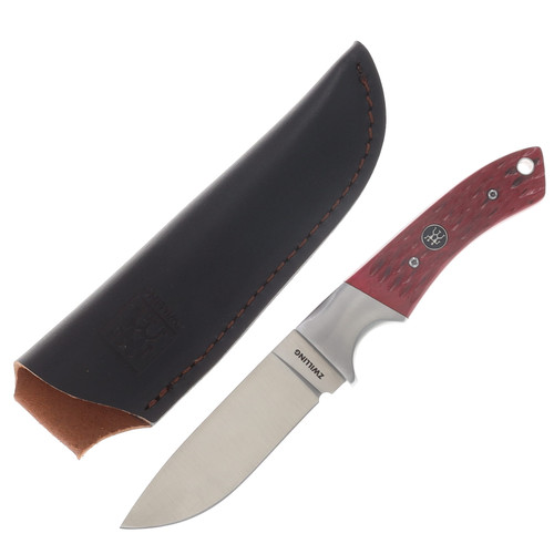 Zwilling J.A. Henckels Outdoor Fixed Red Jigged Bone Handle 14C28N Blade 1037331