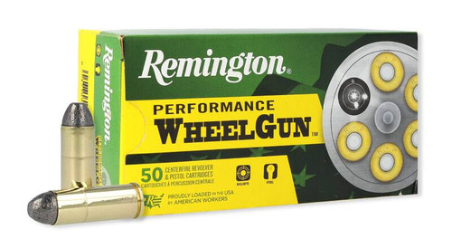Remington Performance WheelGun .45 Colt Ammo 250gr LRN Target 50Rd Box