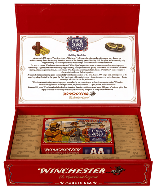 Winchester AA 250th Anniversary 12ga 2.75in #8 Shot 1-1/8oz 10rd Box