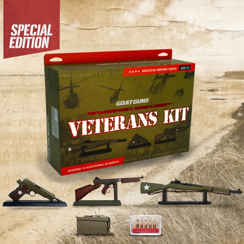 Goat Guns Veteran Kit 3-Pack Military Miniatures VETKIT