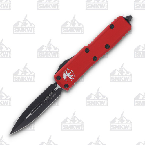 Microtech UTX-85 D/E Black Standard Red