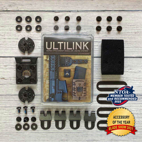 Ulticlip UltiLink Complete Kit - Modular Gear and Holster Attachment