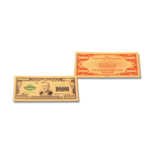 24K Gold One Thousand Dollar Foil Bill