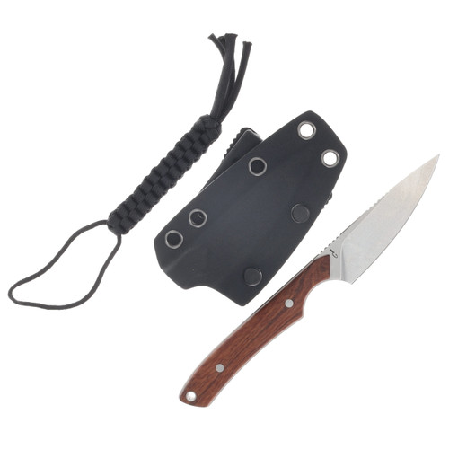CIVIVI High Grass Field Fixed Knife Guibourtia Wood Handle SW 14C28N Blade C25084-3