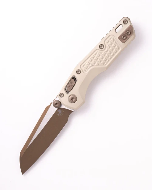 Microtech MSI Mini RAM-LOK Folder S/E Frag Champagne Gold Standard MT210M1FRCGC19Z23