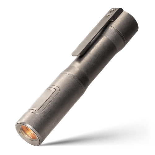 Exceed Designs RAMPANT R4 Flashlight Titanium SW 1200lm Nichia 519A 4K