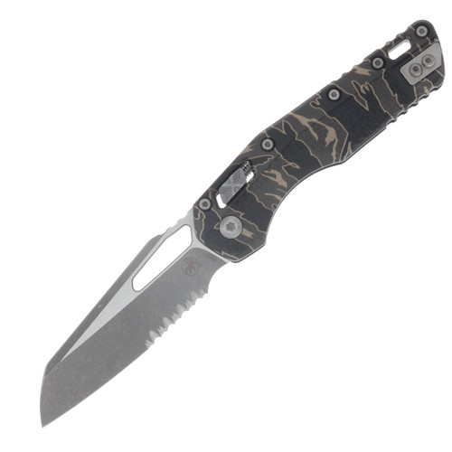 MSI RAM-LOK Folder S/E Apocalyptic Part Serrate Polymer Tiger Stripe Camo MT210T11APPMTSC